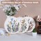 Embroidery Kit for Beginners Set of 3, Flower Pattern Embroidery Kits for Starter or Adults Hand DIY Practice Kit, Step by Step Instructions and Video Tutorial